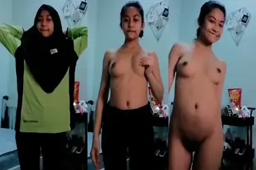Jilbab SMP Indo Pulang Sekolah Langsung Bugil Ngangkang
